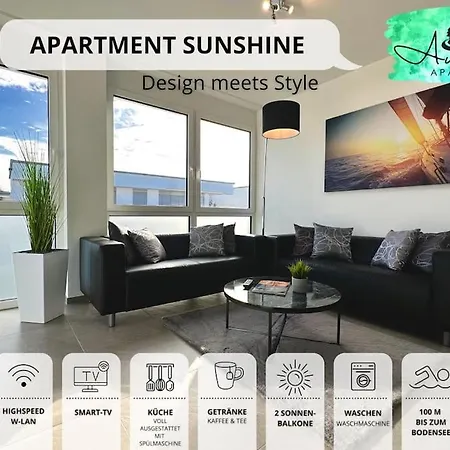 Apartment Auszeit Sunshine: Lakeside Retreat With Rooftop Terraces